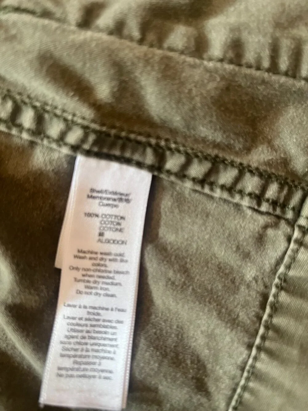Baby Gap Cargo Zip Up Fall Coat